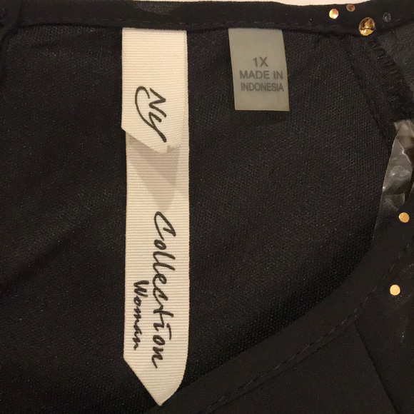 Elegant Sparkling New York Collection Blouse - Picture 5 of 8